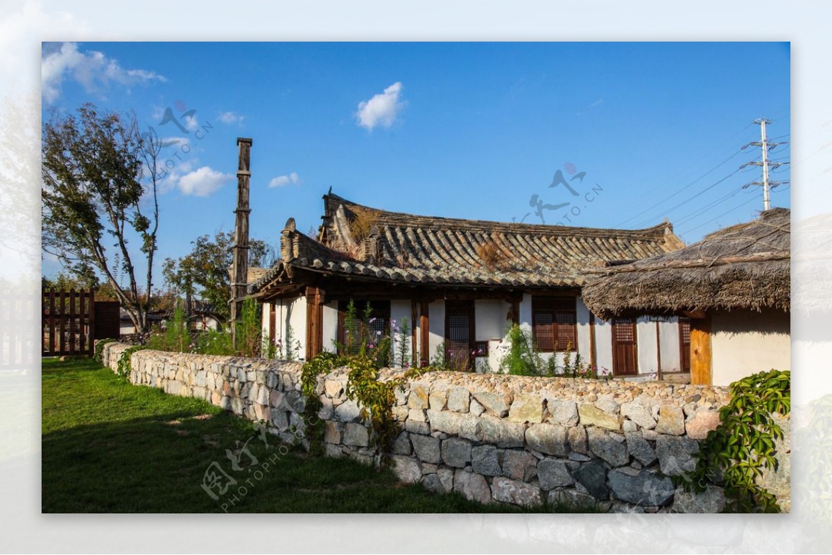朝鲜族传统房屋图片