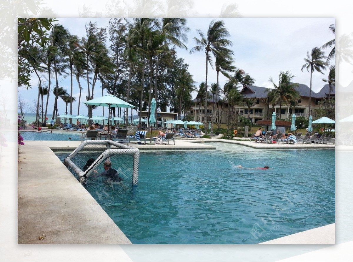 泰国旅游游泳池酒店图片