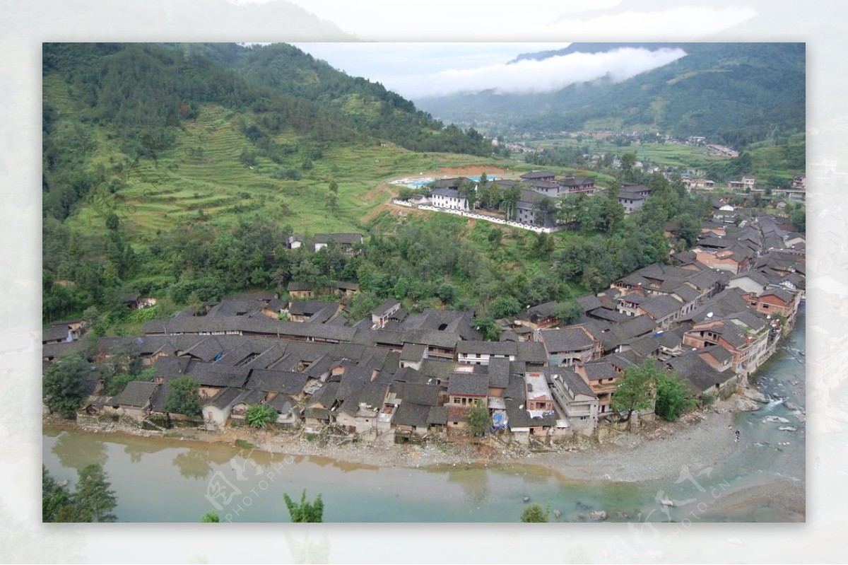 青木川全景图片