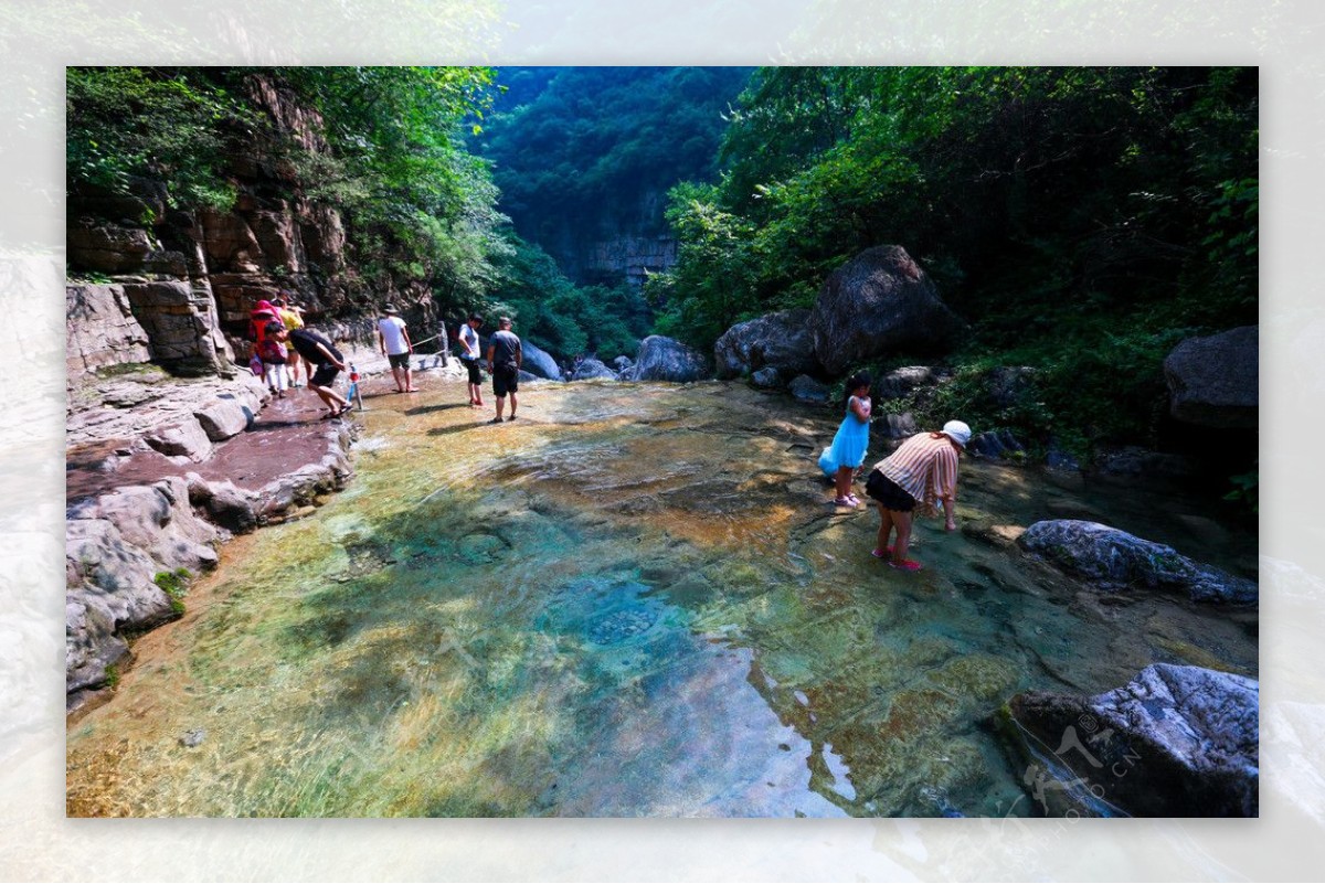 云台山潭瀑峡图片