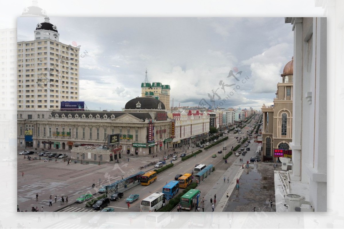 内蒙古满洲里城市图片