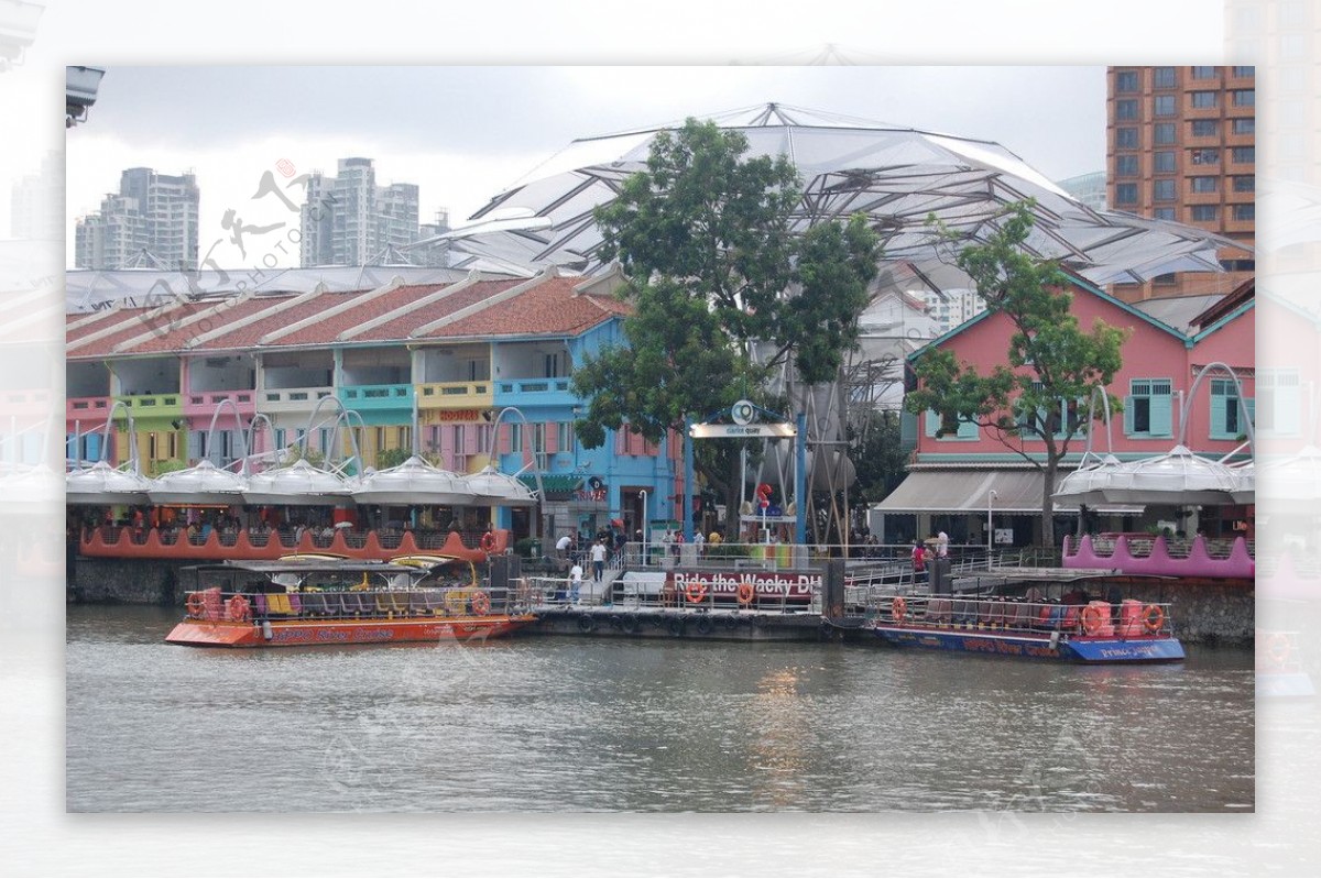 新加坡克拉码头图片