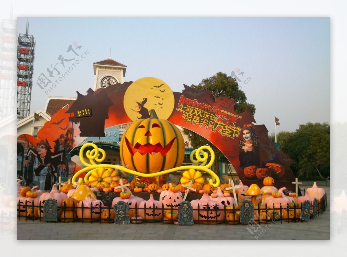 手机摄影 - 上海 - 欢乐谷 - 万圣节|摄影|风光|形色分界 - 原创作品 - 站酷 (ZCOOL)