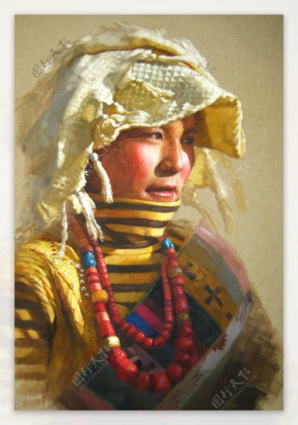 藏族妇女图片