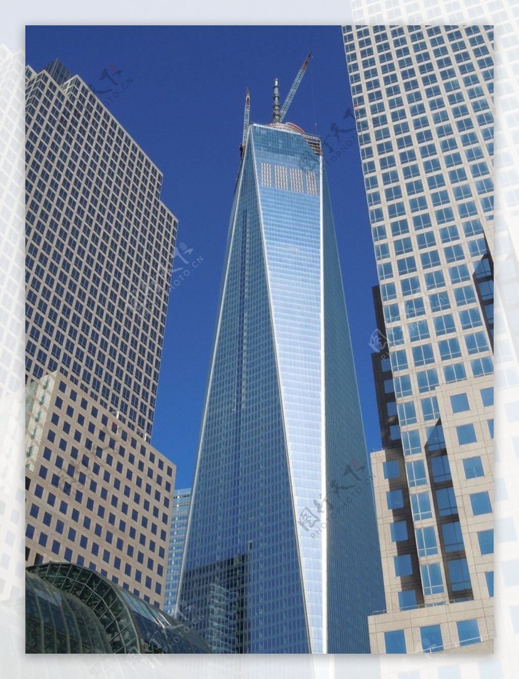 纽约世贸中心自由塔图片