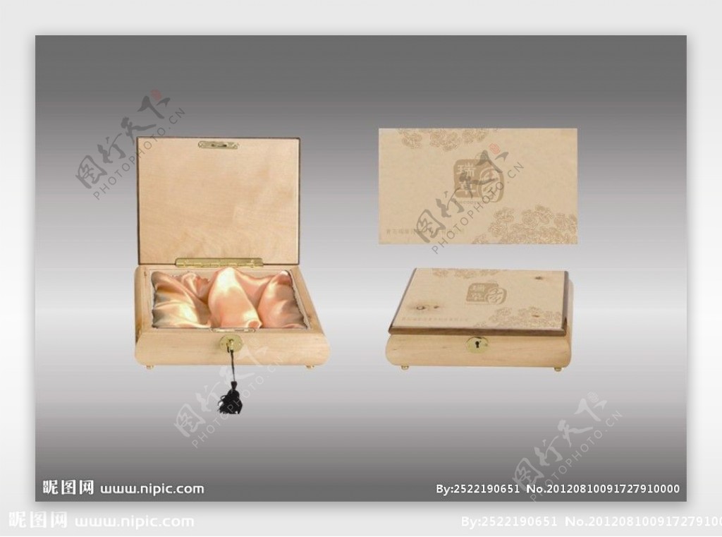 木盒茶包装平面图图片