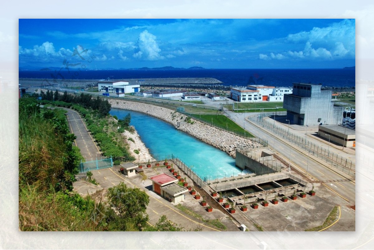 大亚湾核电站图片