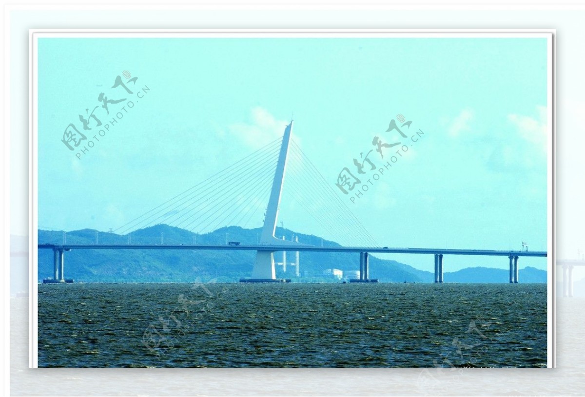 粤港两地跨海大桥图片