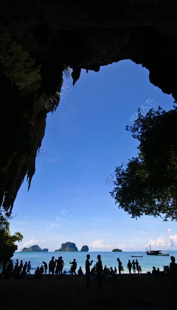 山洞风光图片