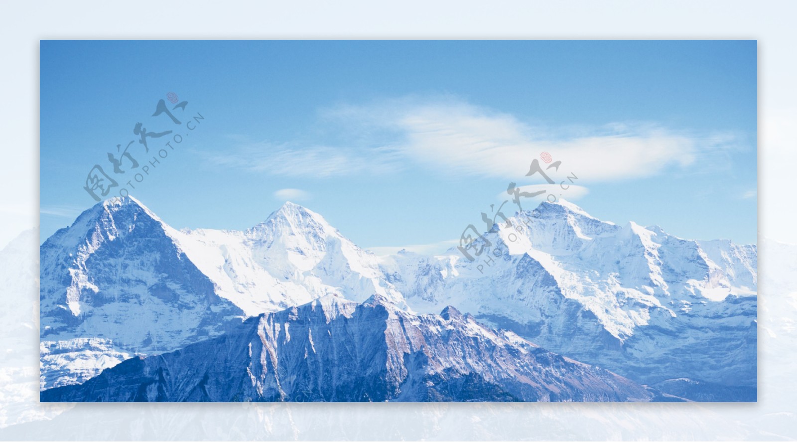 西藏冰山图片