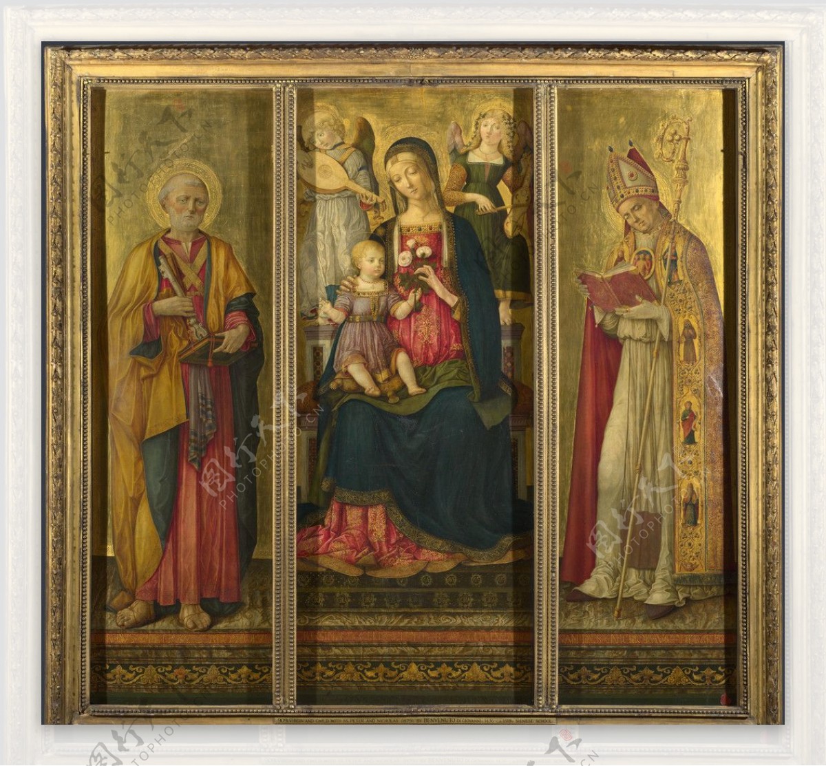 迪吉奥瓦尼圣母圣婴与圣徒图片