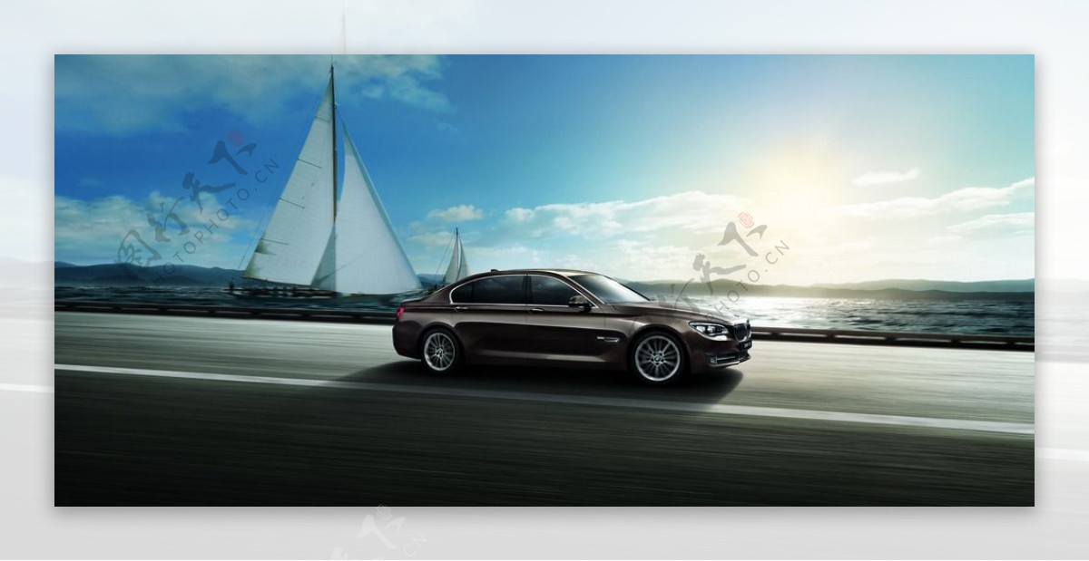 BMW7系海报图片