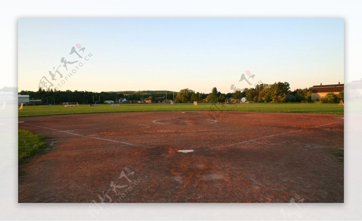棒球场风光图片