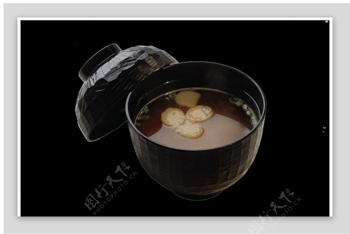 蟹柳味噌汤图片