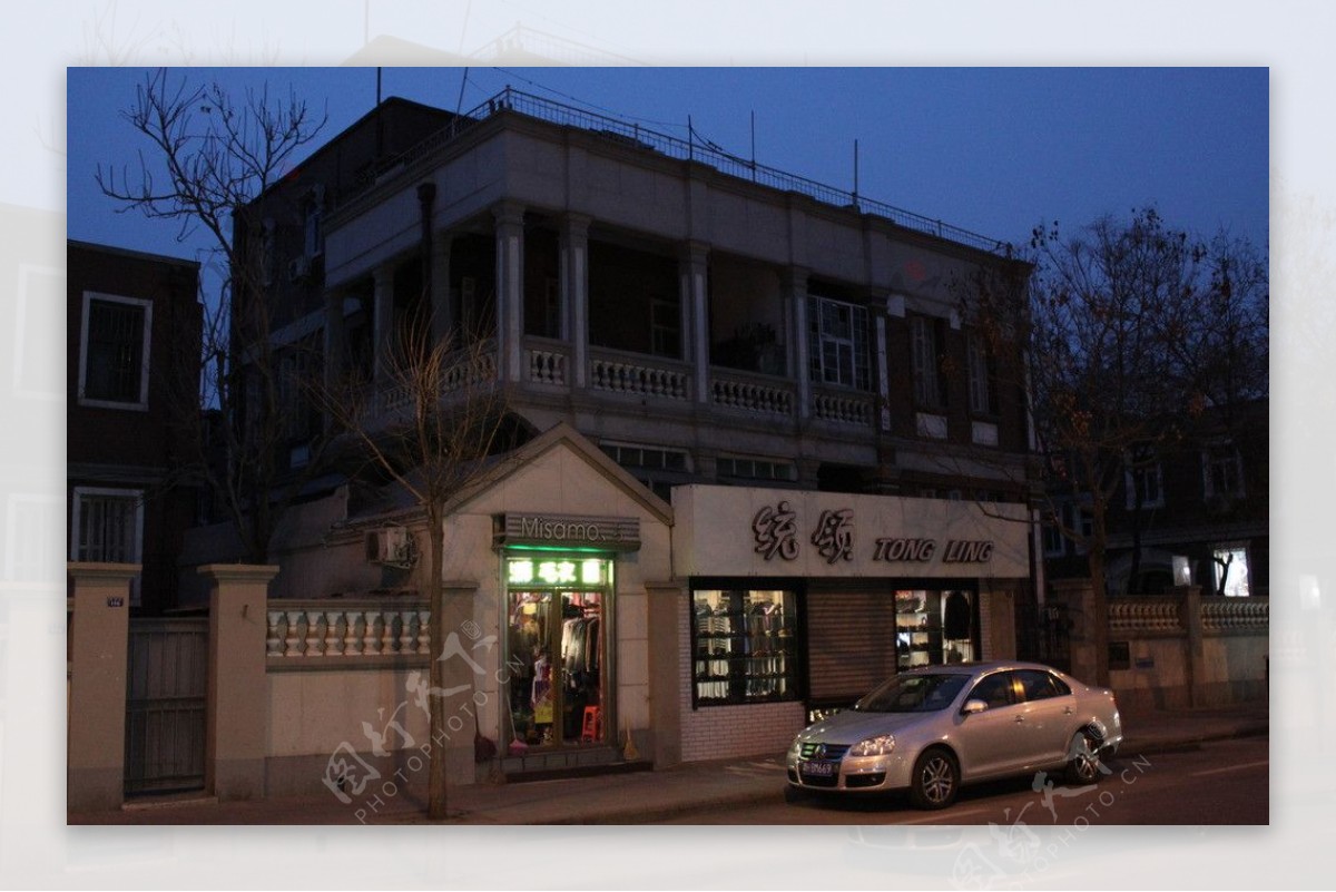 天津五大道的建筑图片