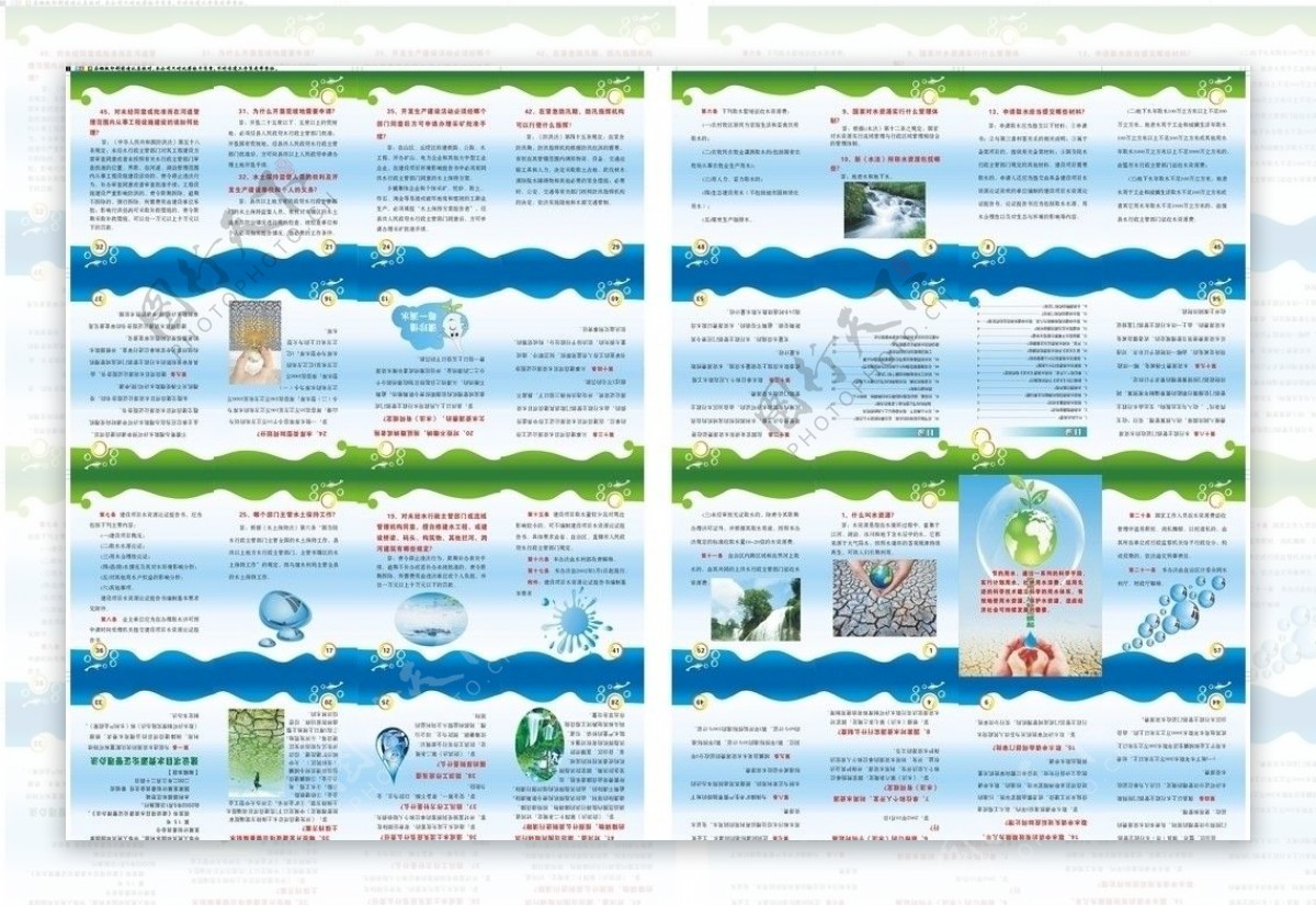 水资源知识问答内页图片