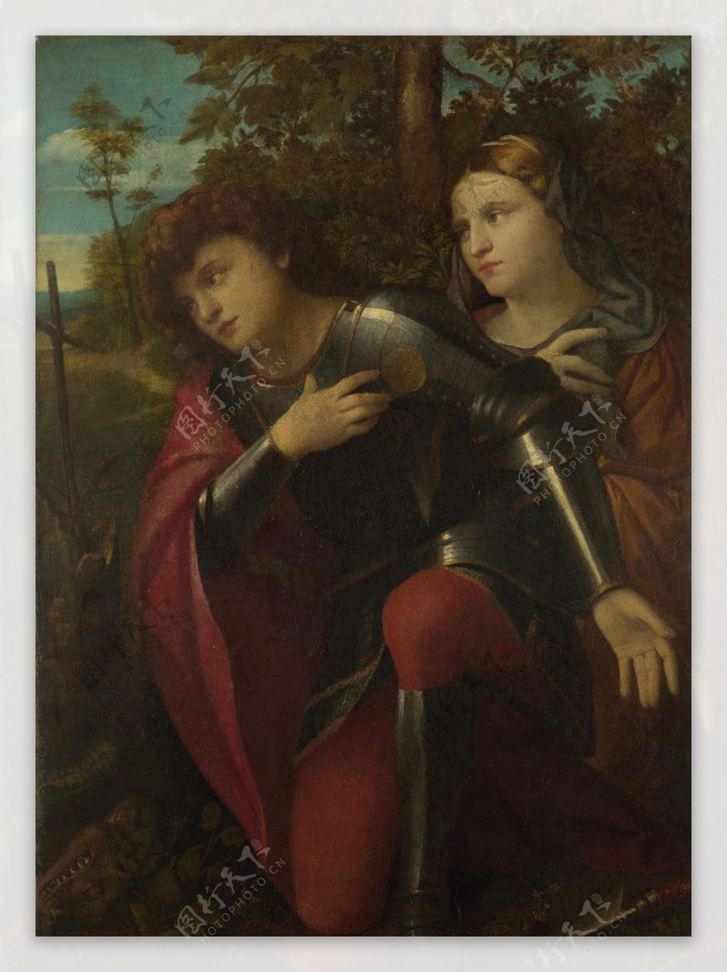圣乔治和女性的圣人图片