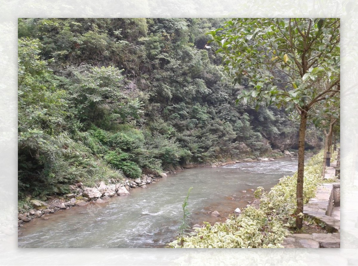 贵州溪流图片