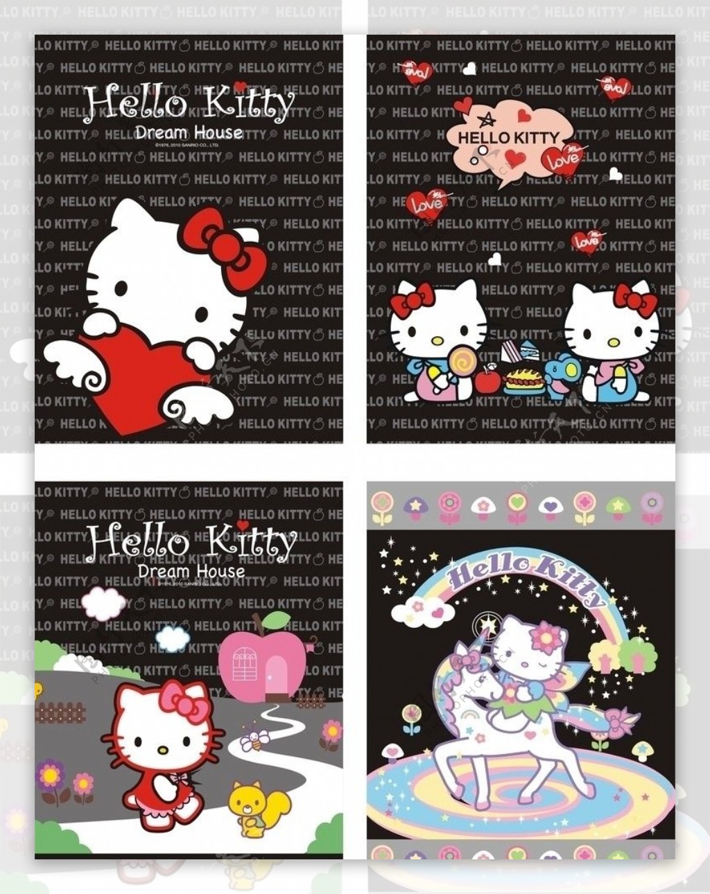 Hellokitty作业本图片