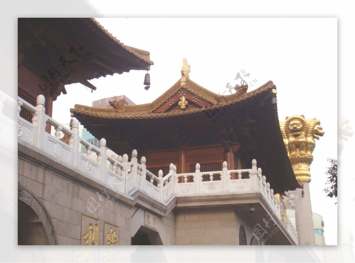 上海建筑静安寺图片