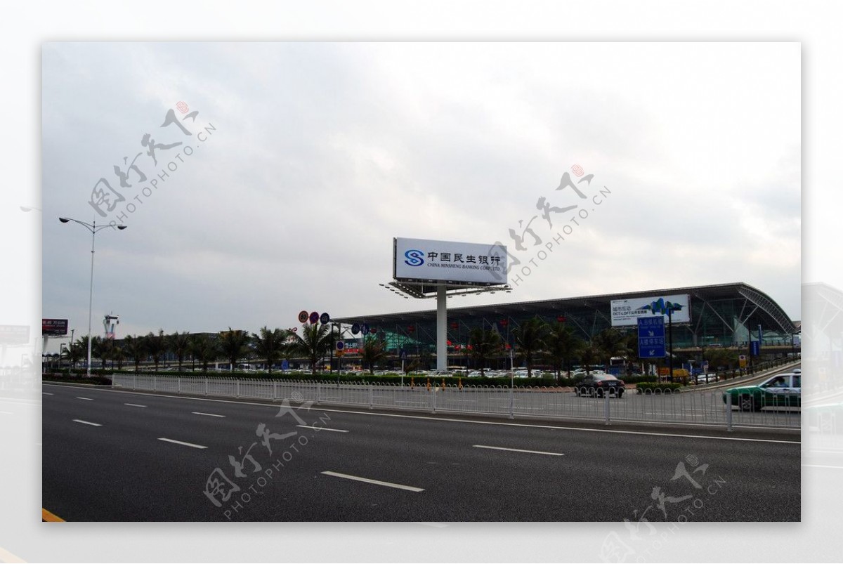 深圳宝安机场等候区建筑图片