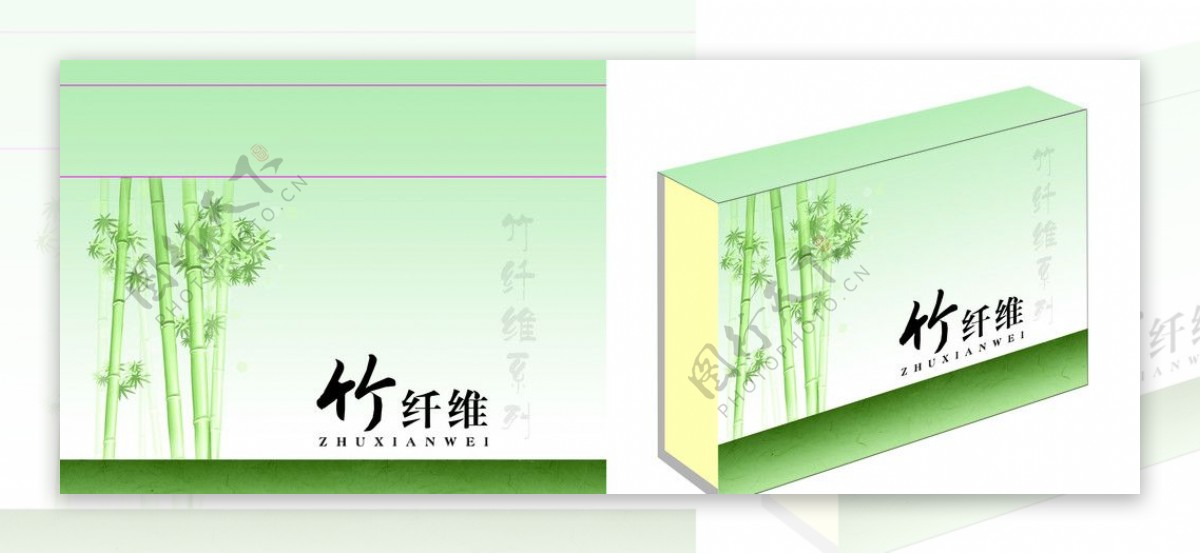 竹纤维包装礼盒图片