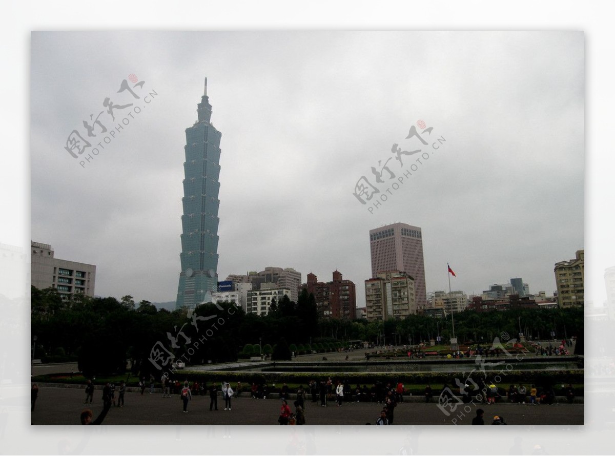 台湾101大楼图片