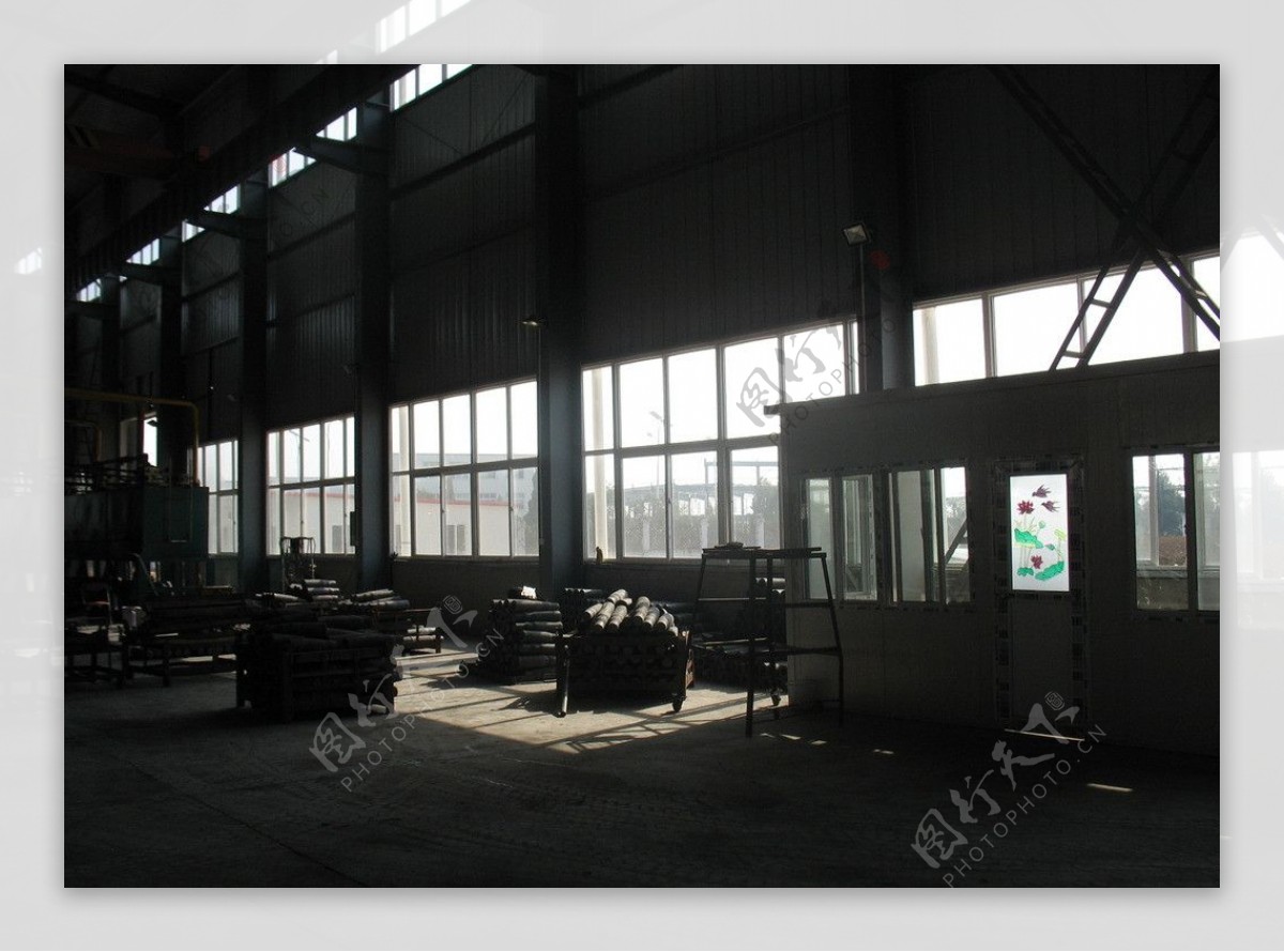 钢结构厂房照片图片