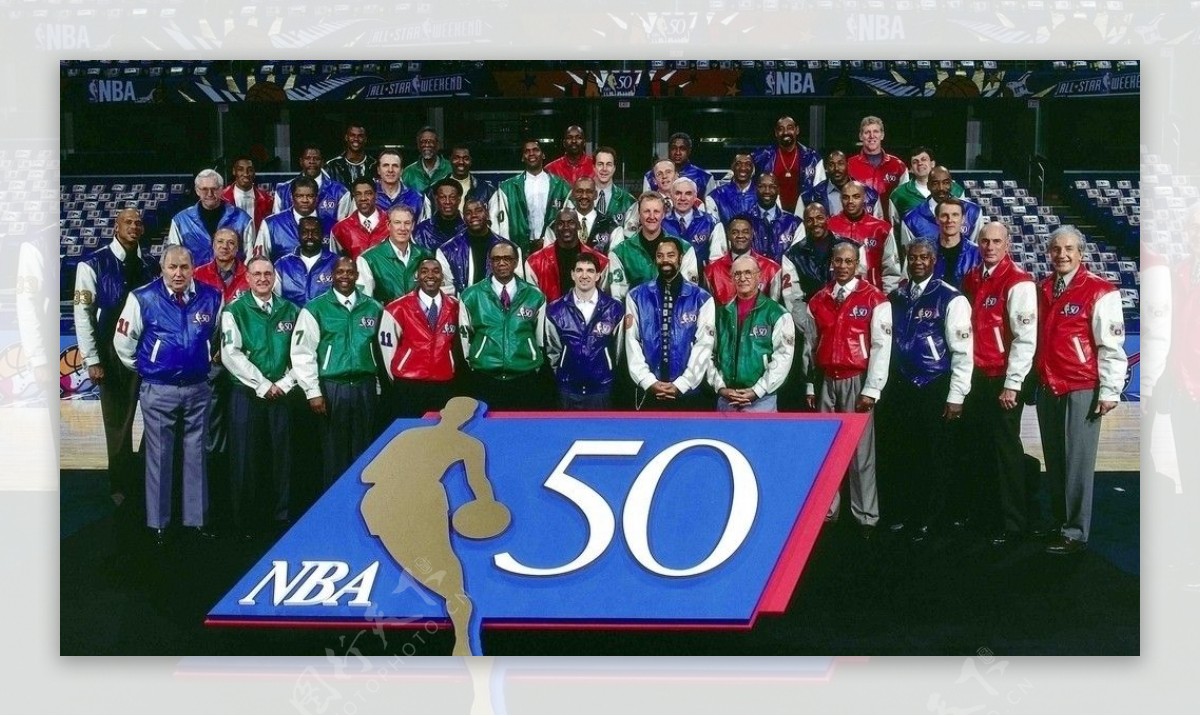 NBA50大巨星图片