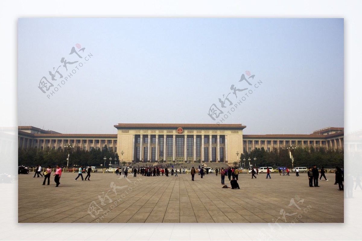 北京人民大会堂广场图片