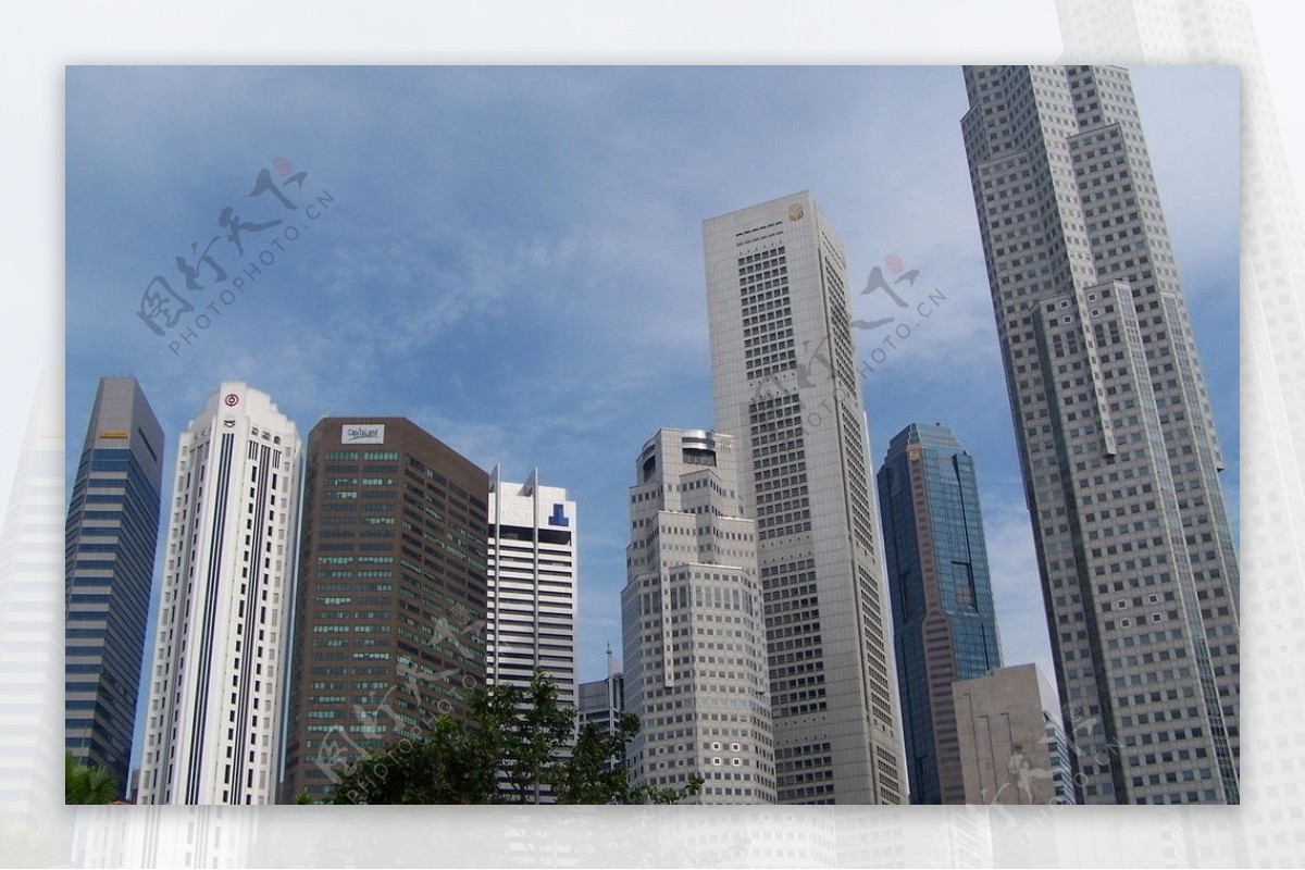 新加坡金融区CBD图片