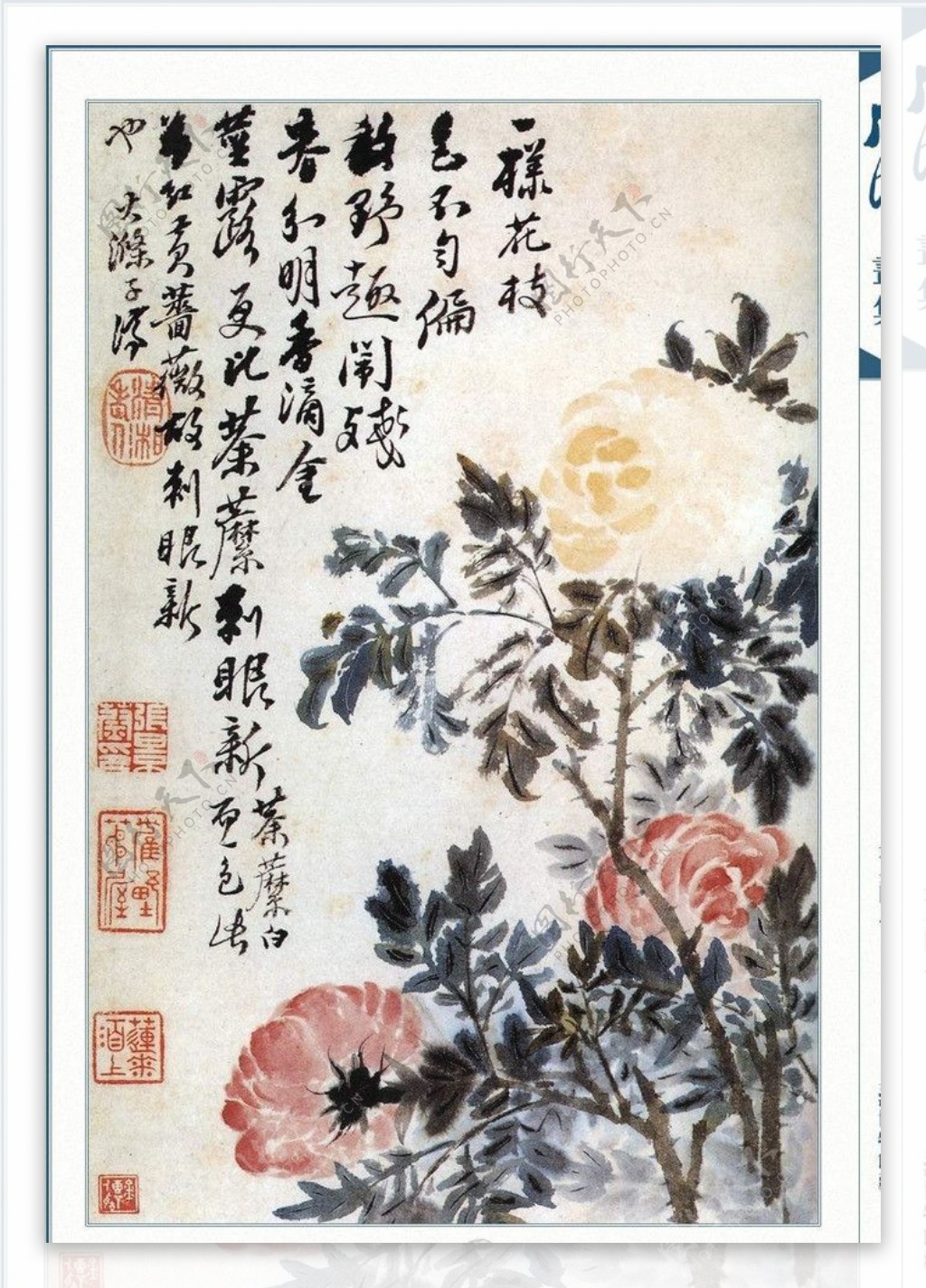 古代花鸟画图片