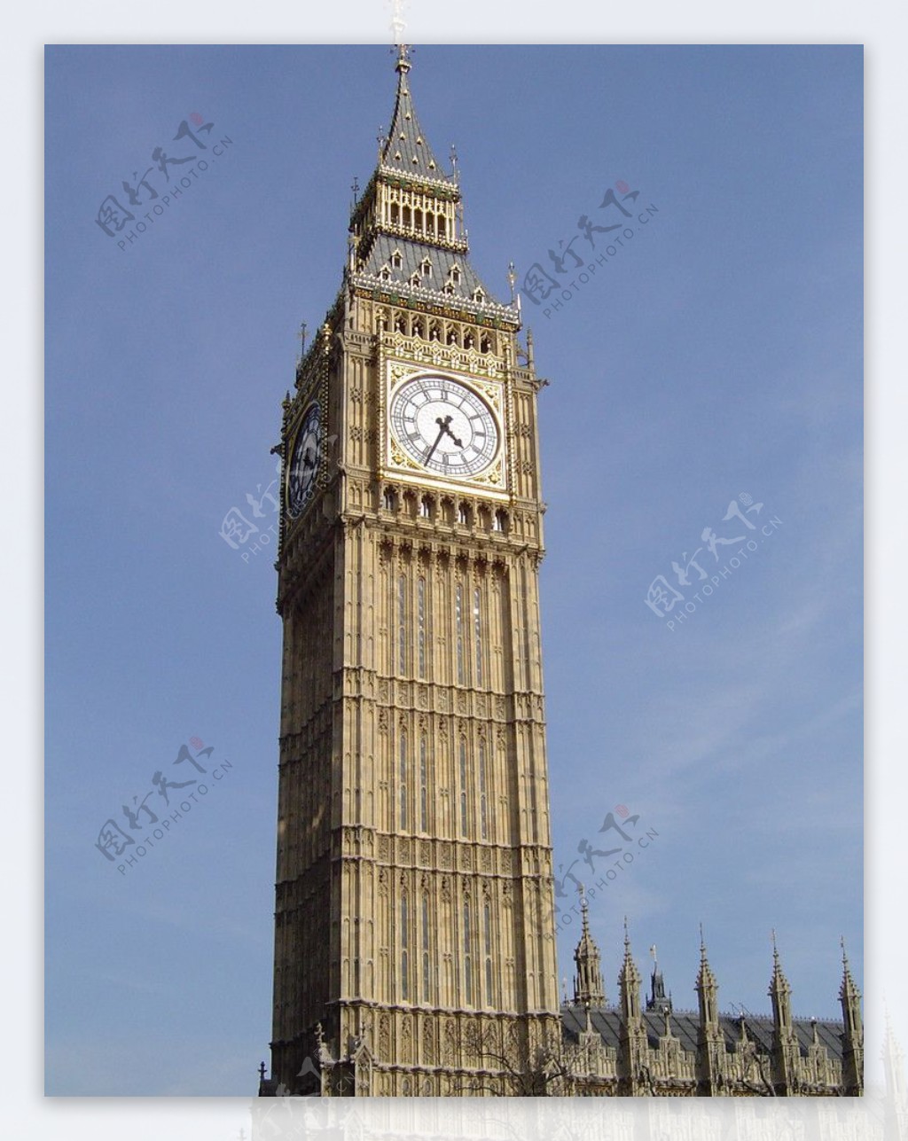 英国议会大楼大本钟图片