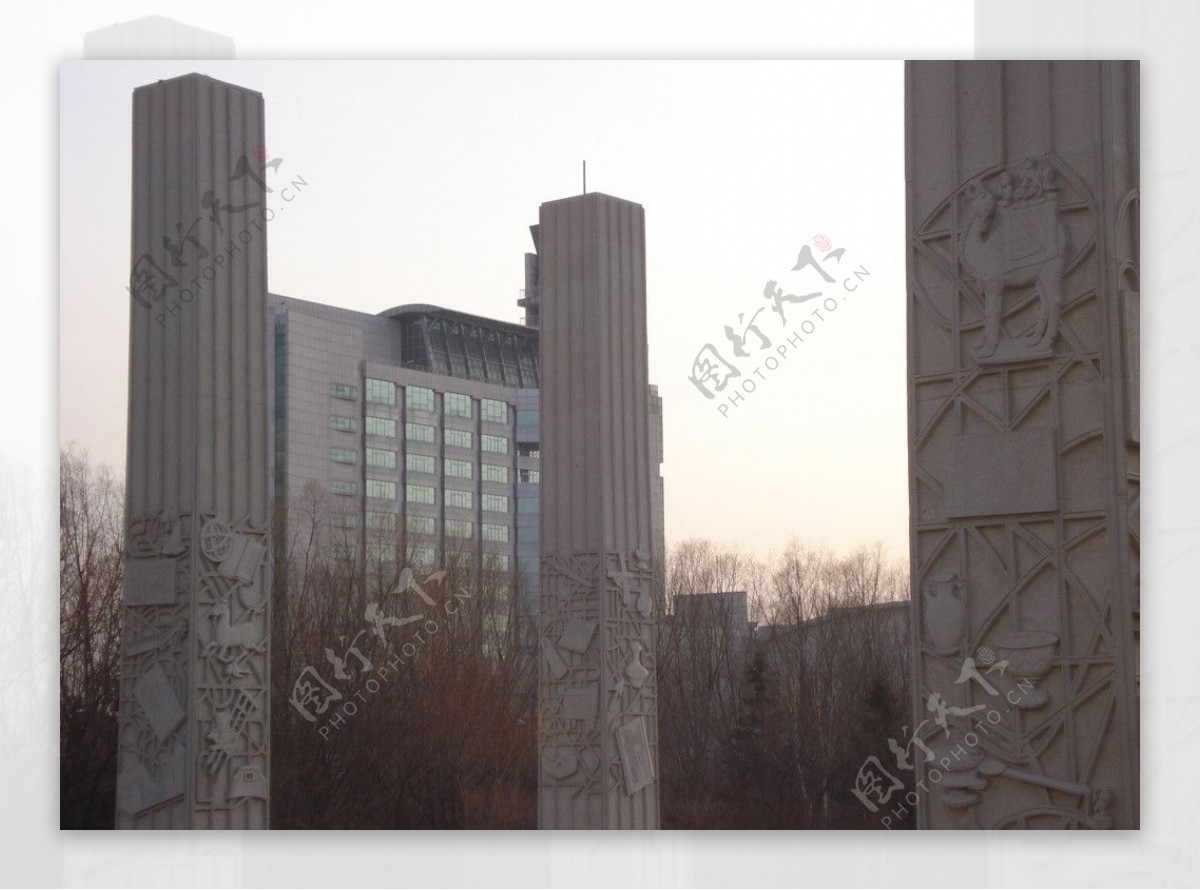 吉林大学校园建筑图片