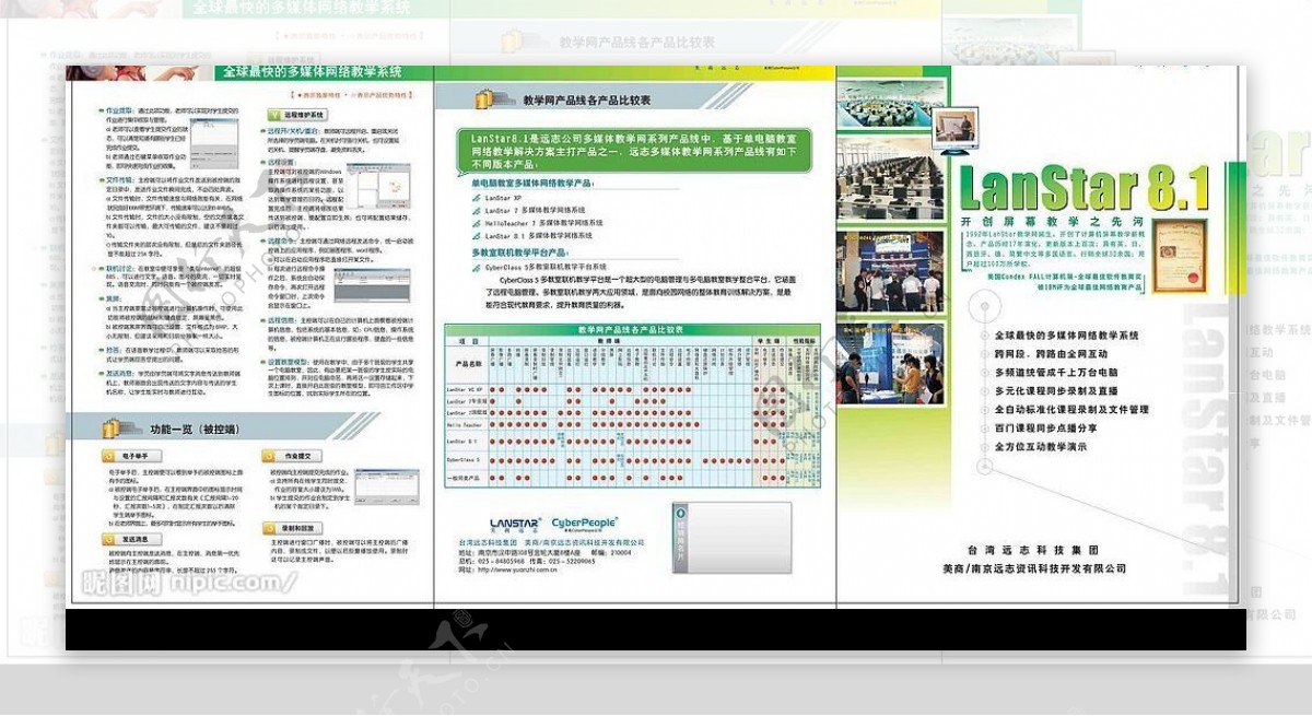 LanStar产品彩页图片