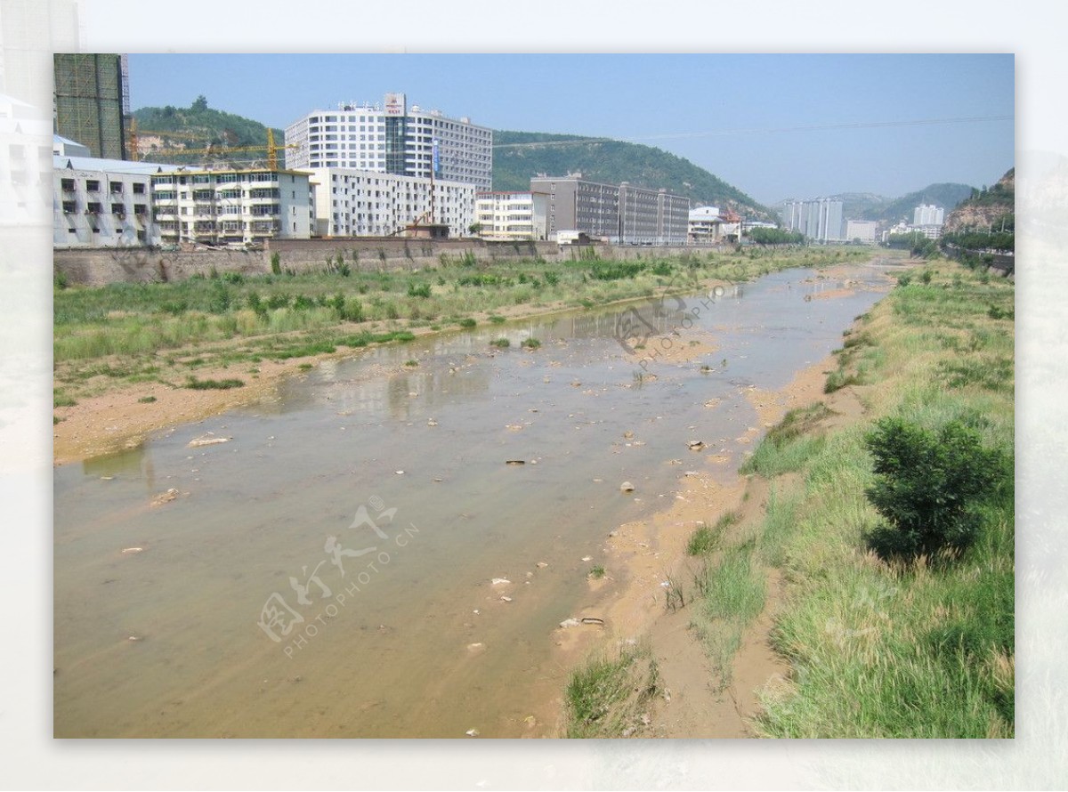 延河水图片