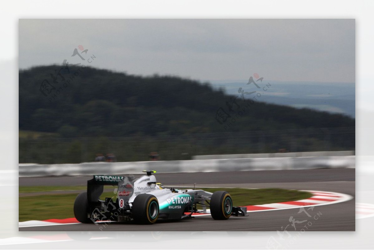 F1背影图片