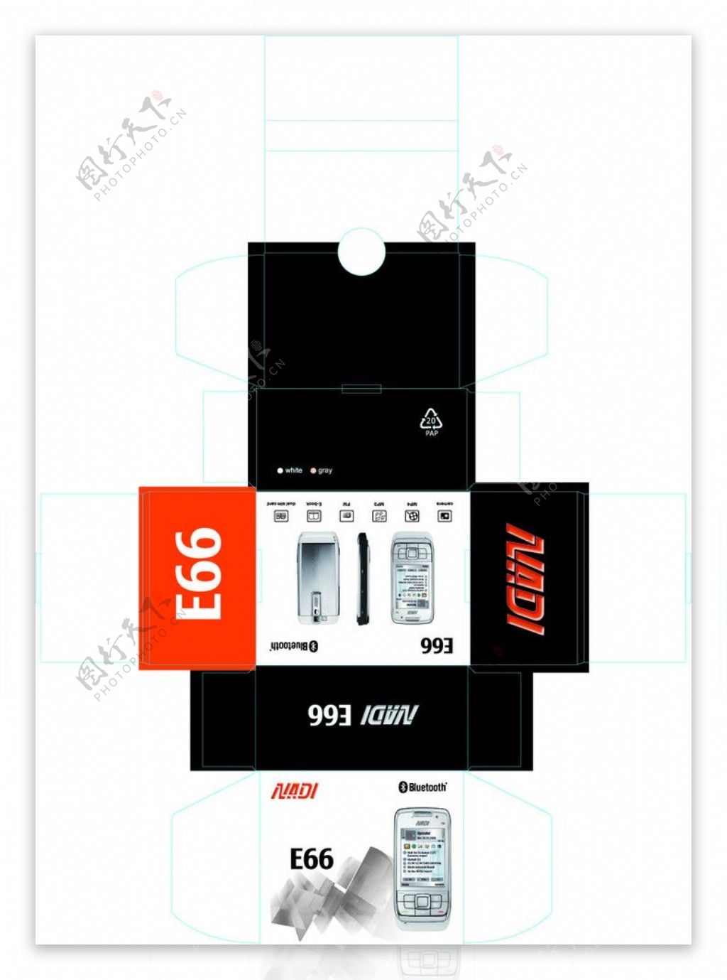 E66手机包装图片