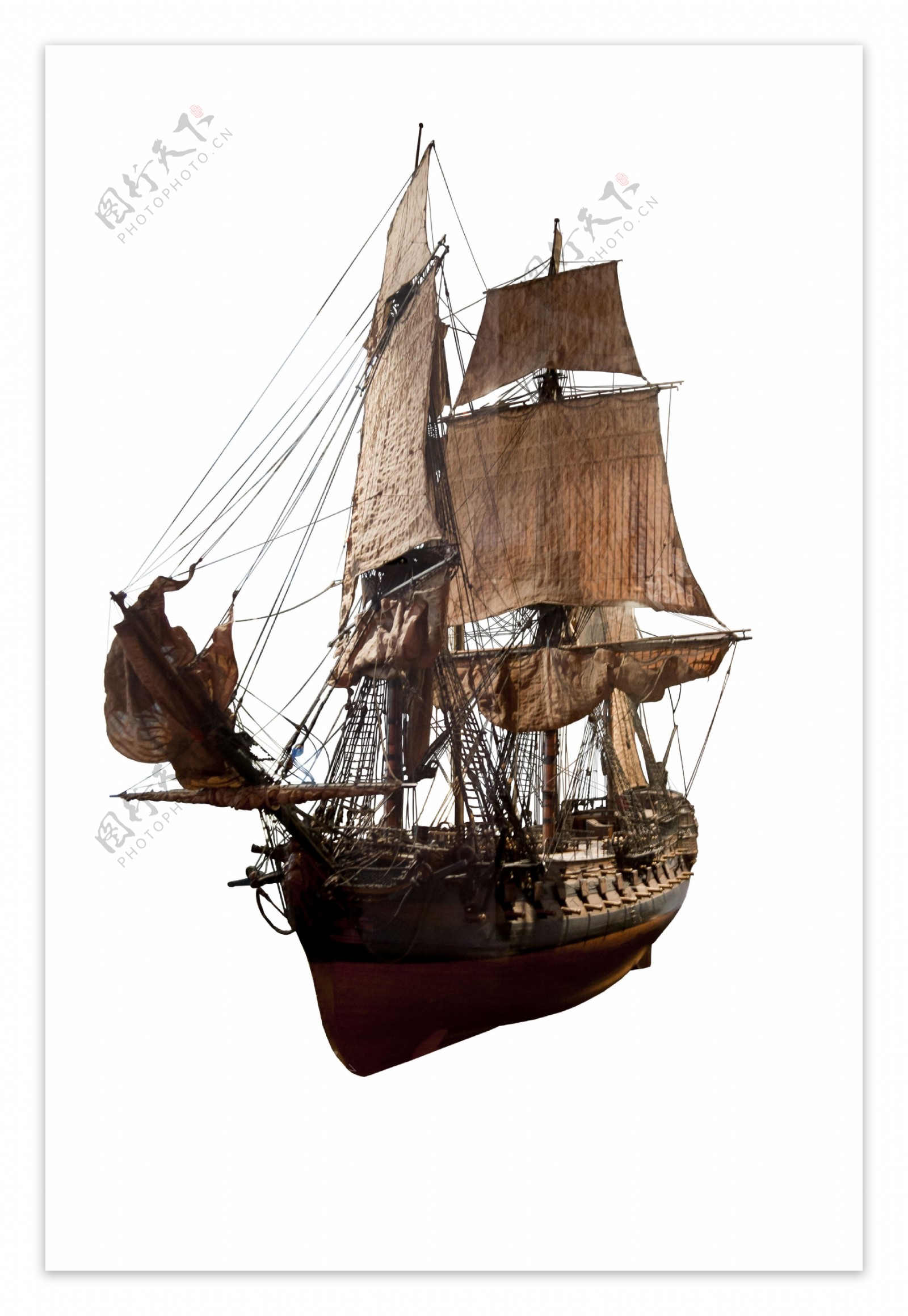 古代战船图片