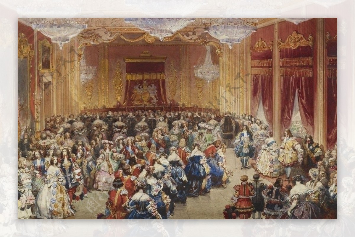 18世纪宫庭舞会图片