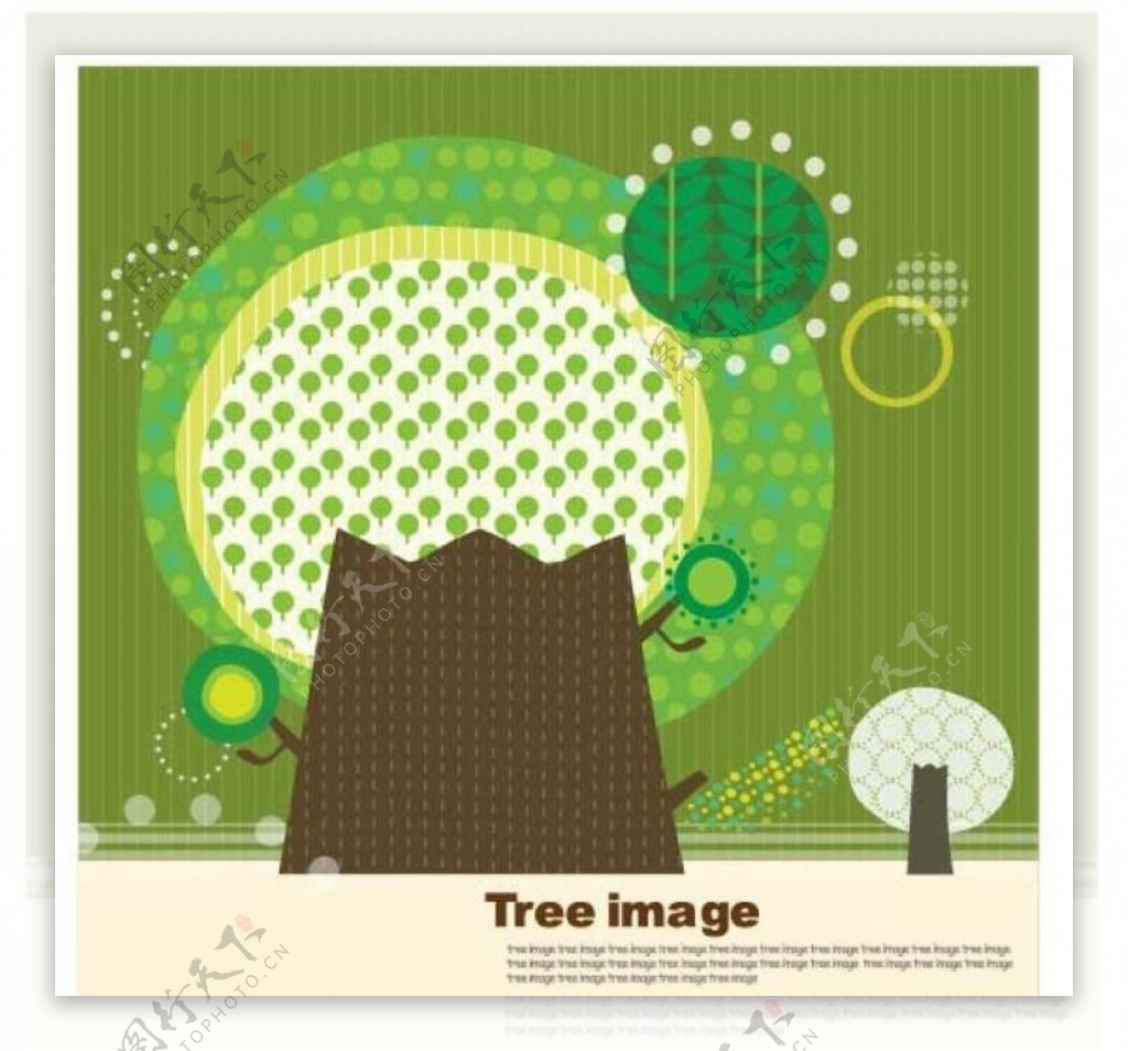 树木大树背景图片
