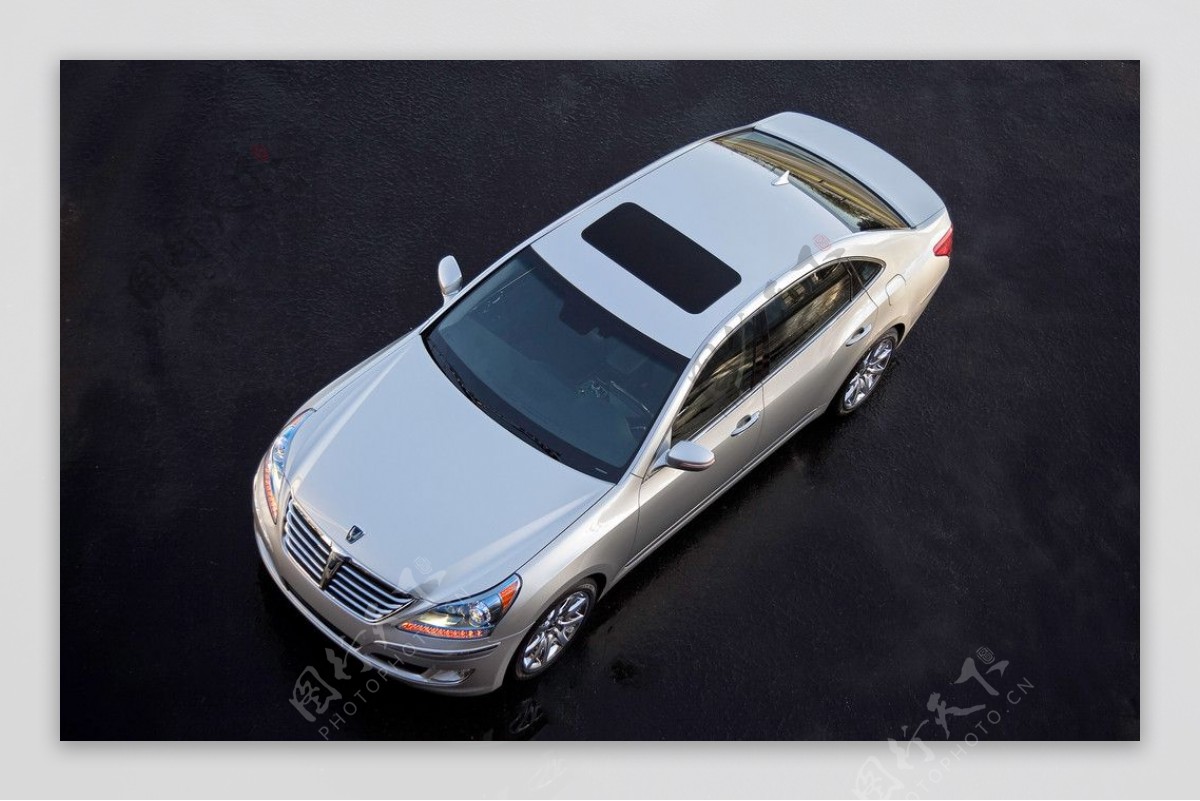 2011现代伊库斯HyundaiEquus世界名车轿车交通工具摄影图片