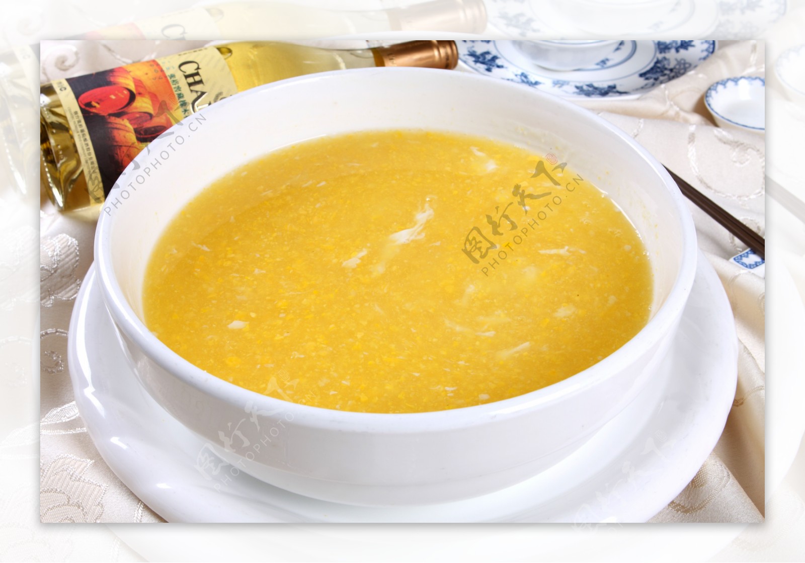 玉米浓汤的做法_玉米浓汤怎么做_玉米浓汤的家常做法_平平淡淡【心食谱】