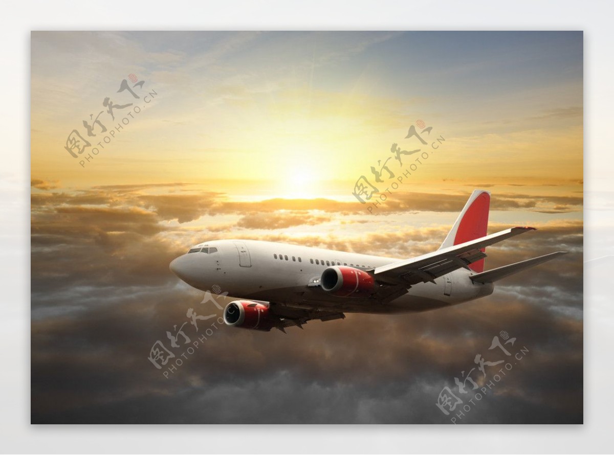 飞机商业素材图片