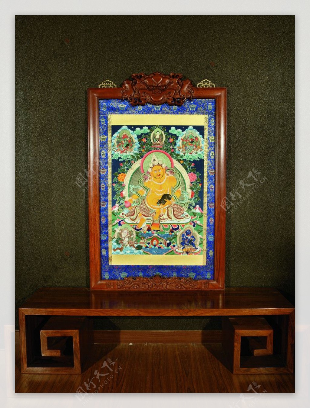 藏传佛教中的黄财神2图片