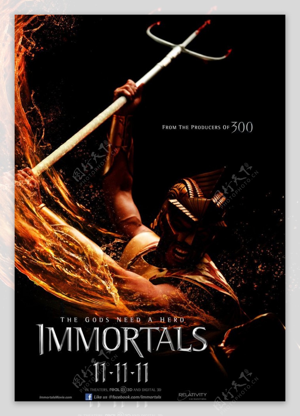 2011战神世纪Immortals海报图片