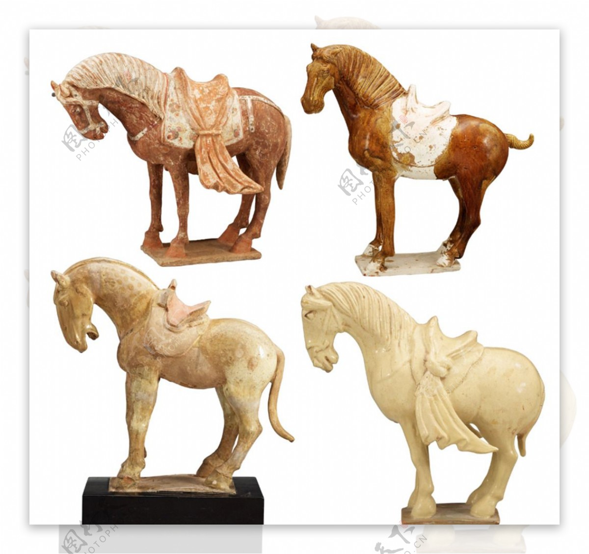 马匹雕塑图片