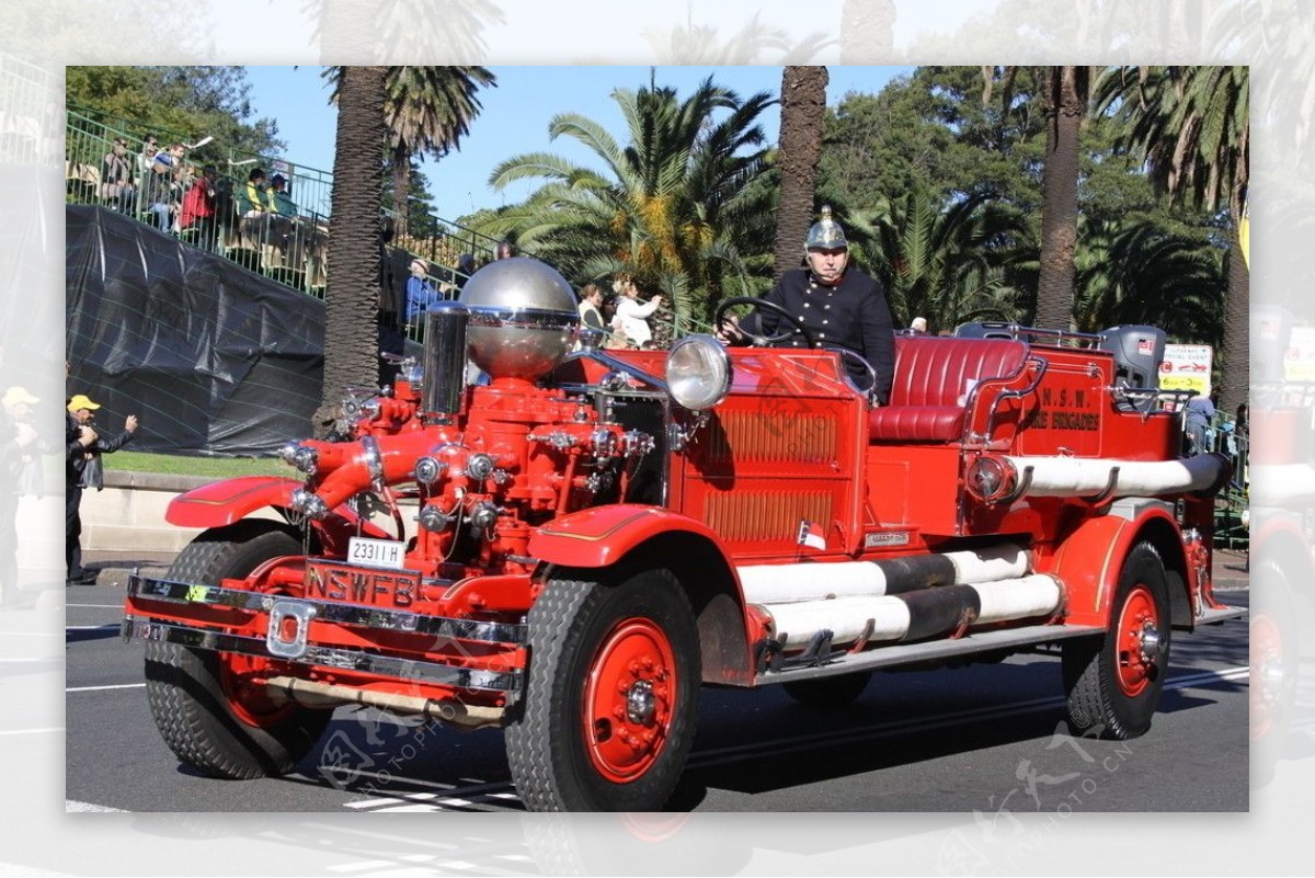 澳大利亚悉尼消防车图片