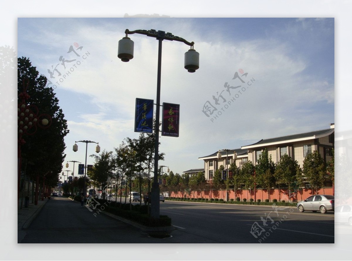 华清路街景图片