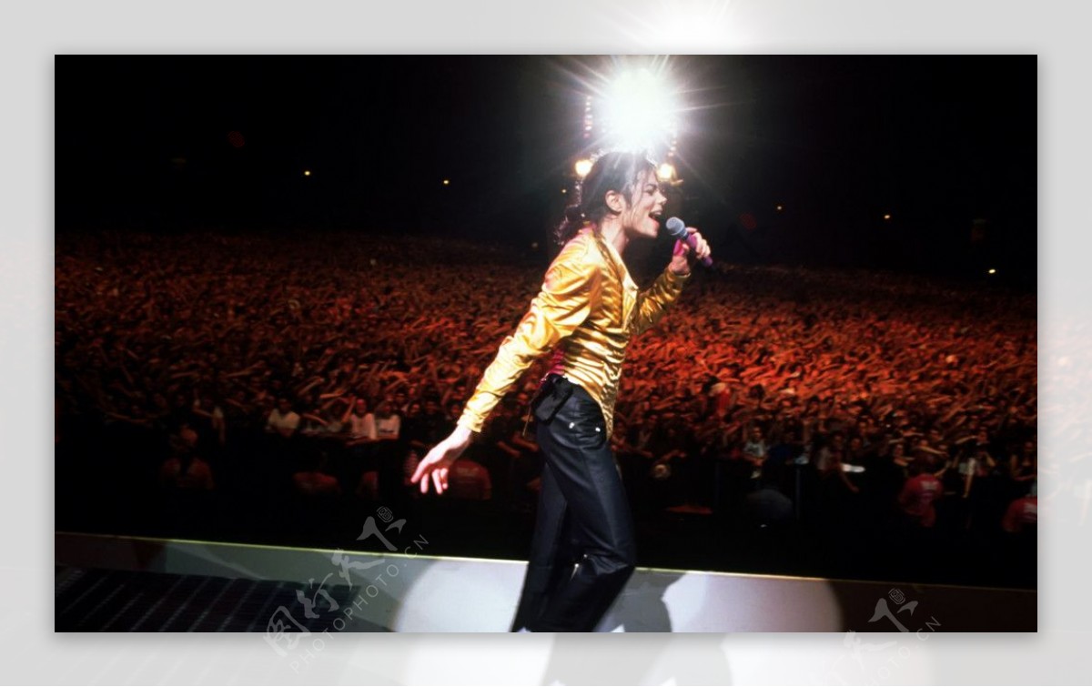 迈克尔183杰克逊演唱会图片